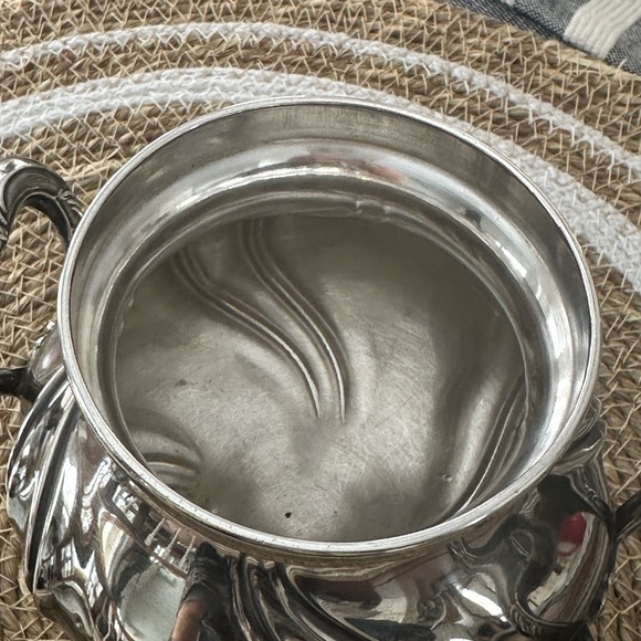 Vintage Peruvian Sterling Silver Sugar Bowl - Picture 6 of 10